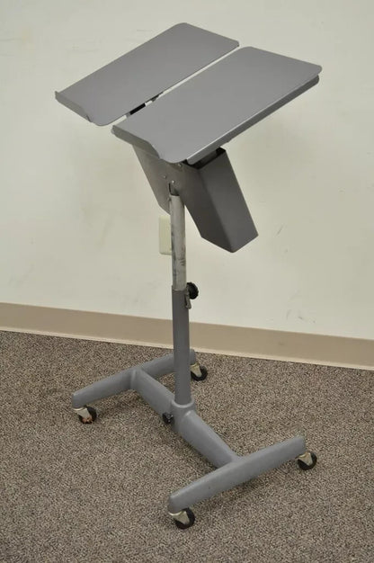 Vintage Mid Century Modern Art Deco Adjustable Book Lectern by Tiffany Stand Co