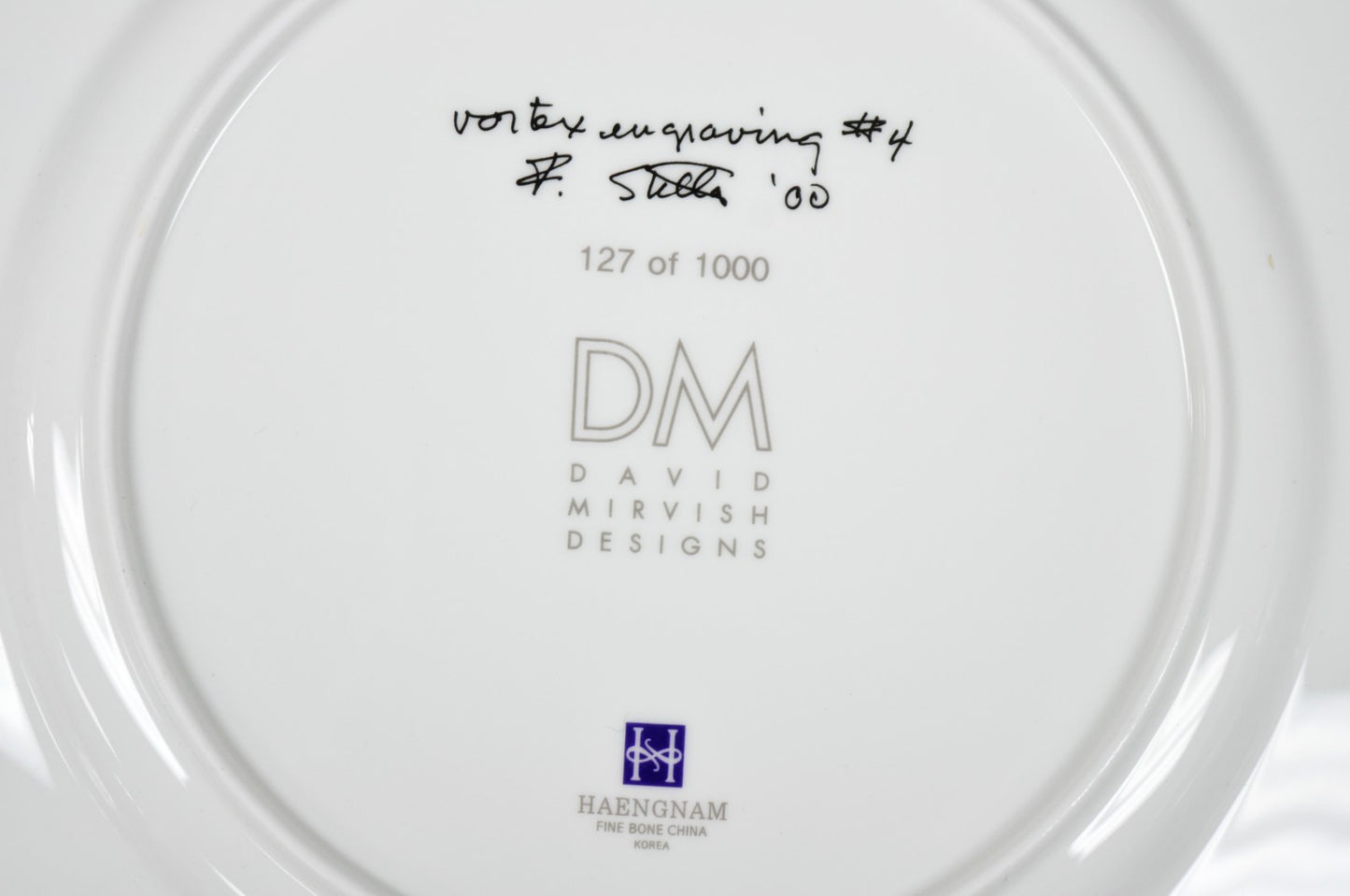 Frank Stella David Mirvish Designs Vortex Engravings 1-4 Black Plate - Set of 4