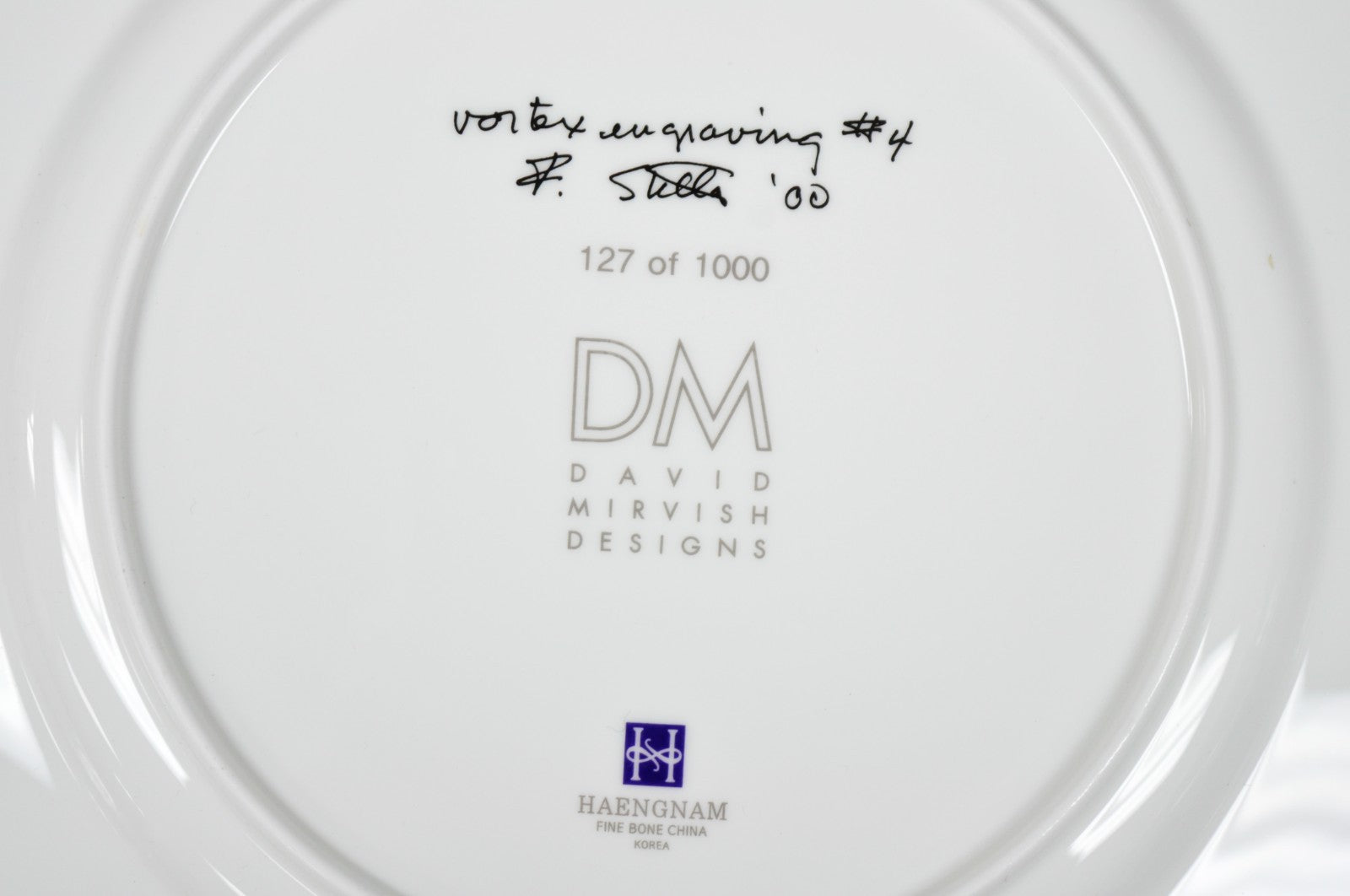 Frank Stella David Mirvish Designs Vortex Engravings 1-4 Black Plate - Set of 4