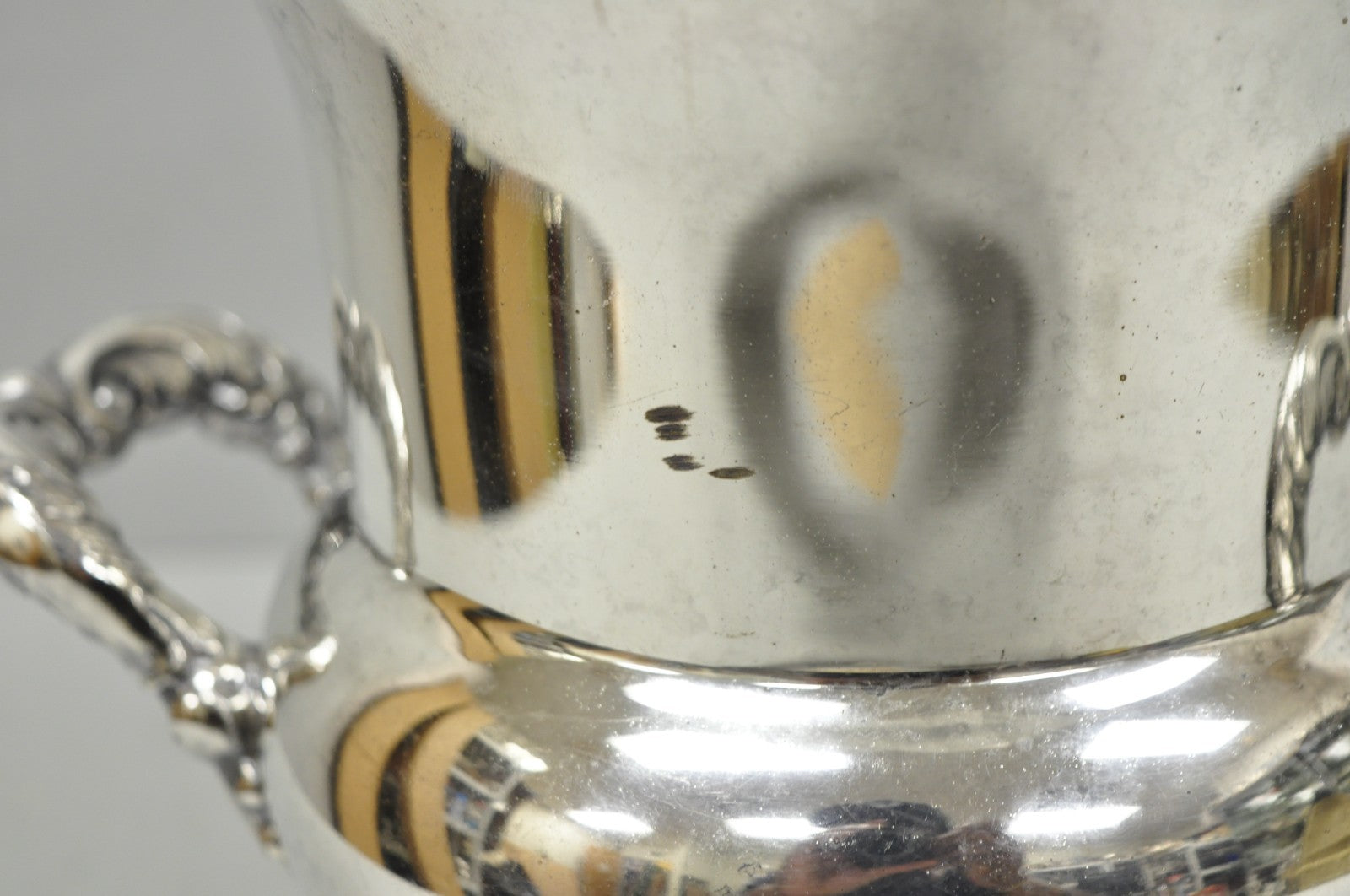 Vintage Victorian Silver Plated Trophy Cup Urn Champagne Chiller Ice Bucket