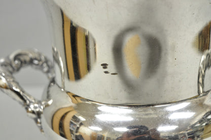 Vintage Victorian Silver Plated Trophy Cup Urn Champagne Chiller Ice Bucket
