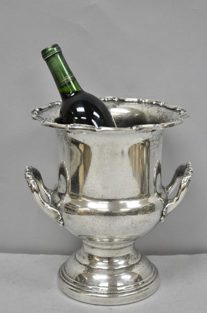 Leonard Victorian Silver Plated Trophy Cup Urn Champagne Wine Chiller Ice Bucket