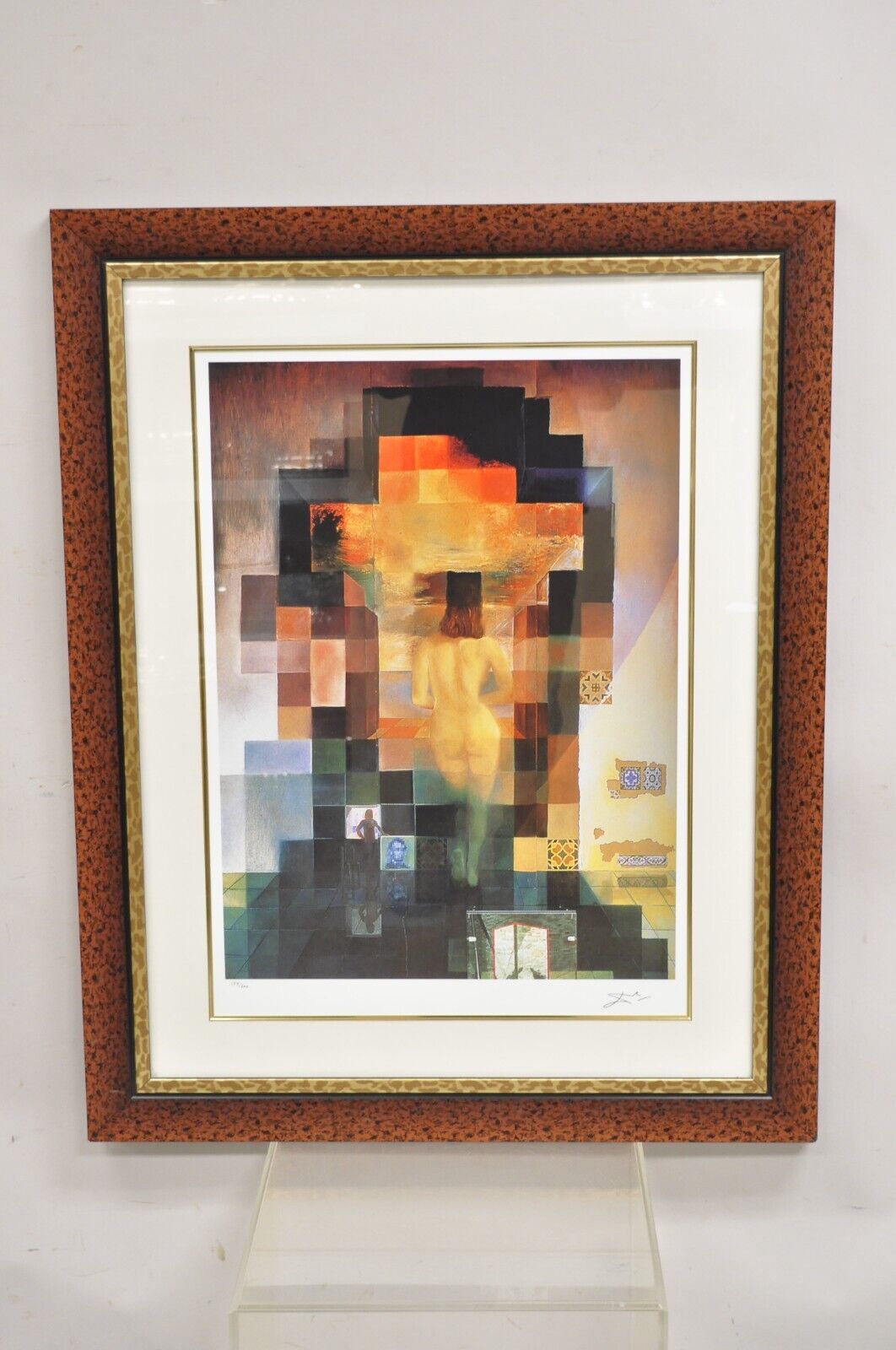 Lincoln in Dalivision Lincoln Vision Salvador Dali Giclee Print Limited 134/300