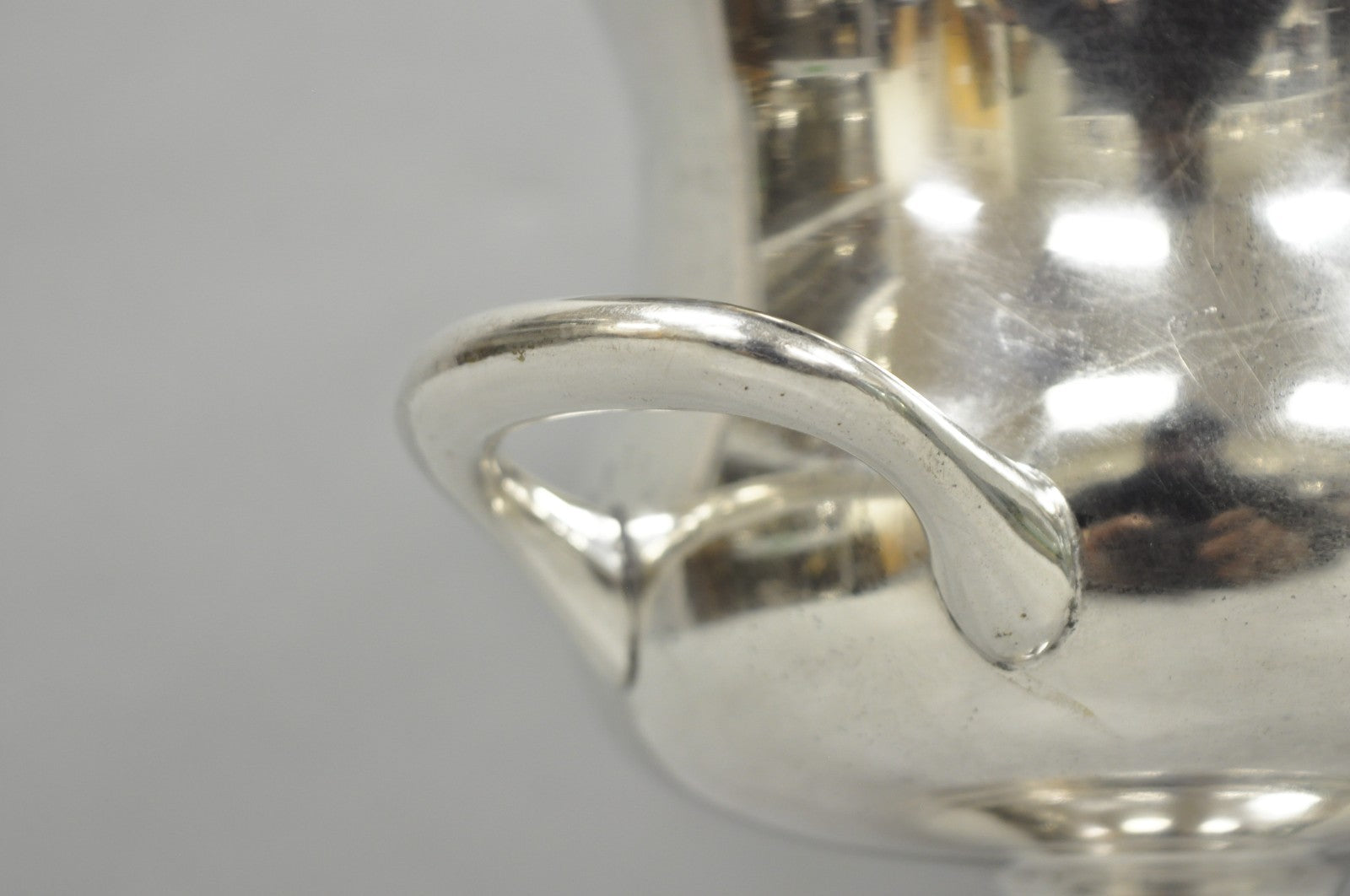 Vintage Leonard Small Silver Plated Trophy Cup Urn Champagne Chiller Ice Bucket