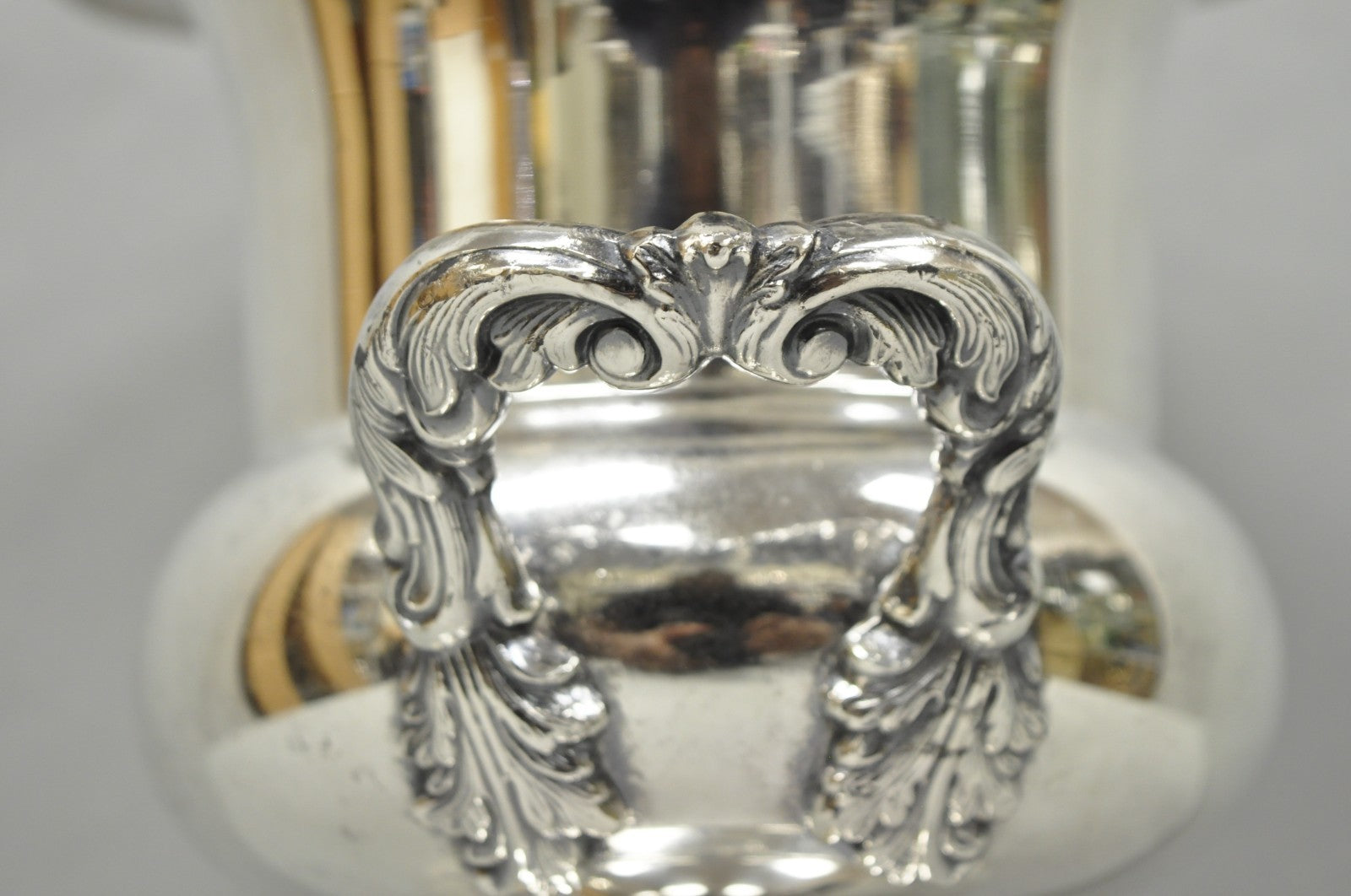 Vintage Victorian Silver Plated Trophy Cup Urn Champagne Chiller Ice Bucket