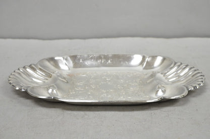 Vintage FB Rogers English Regency Style Silver Plated Candy Trinket Dish