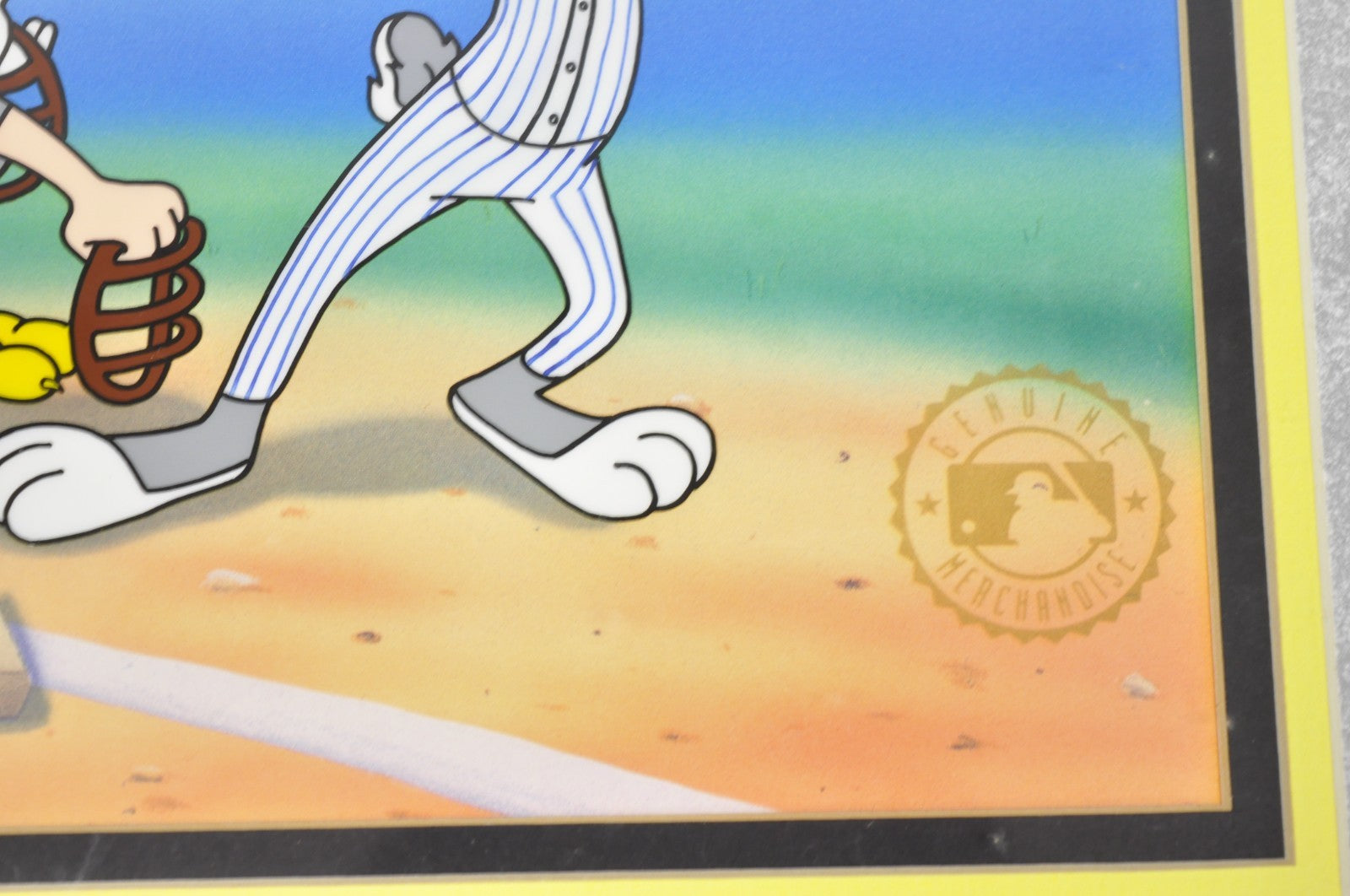 Vintage 1992 Warner Bros New York Yankees Artist Proof Cel Homerun Hare 229/250