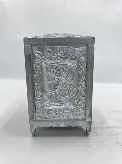 Rare Vintage J.E. Stevens Jewel Bank Cast Iron Safe (With Key)