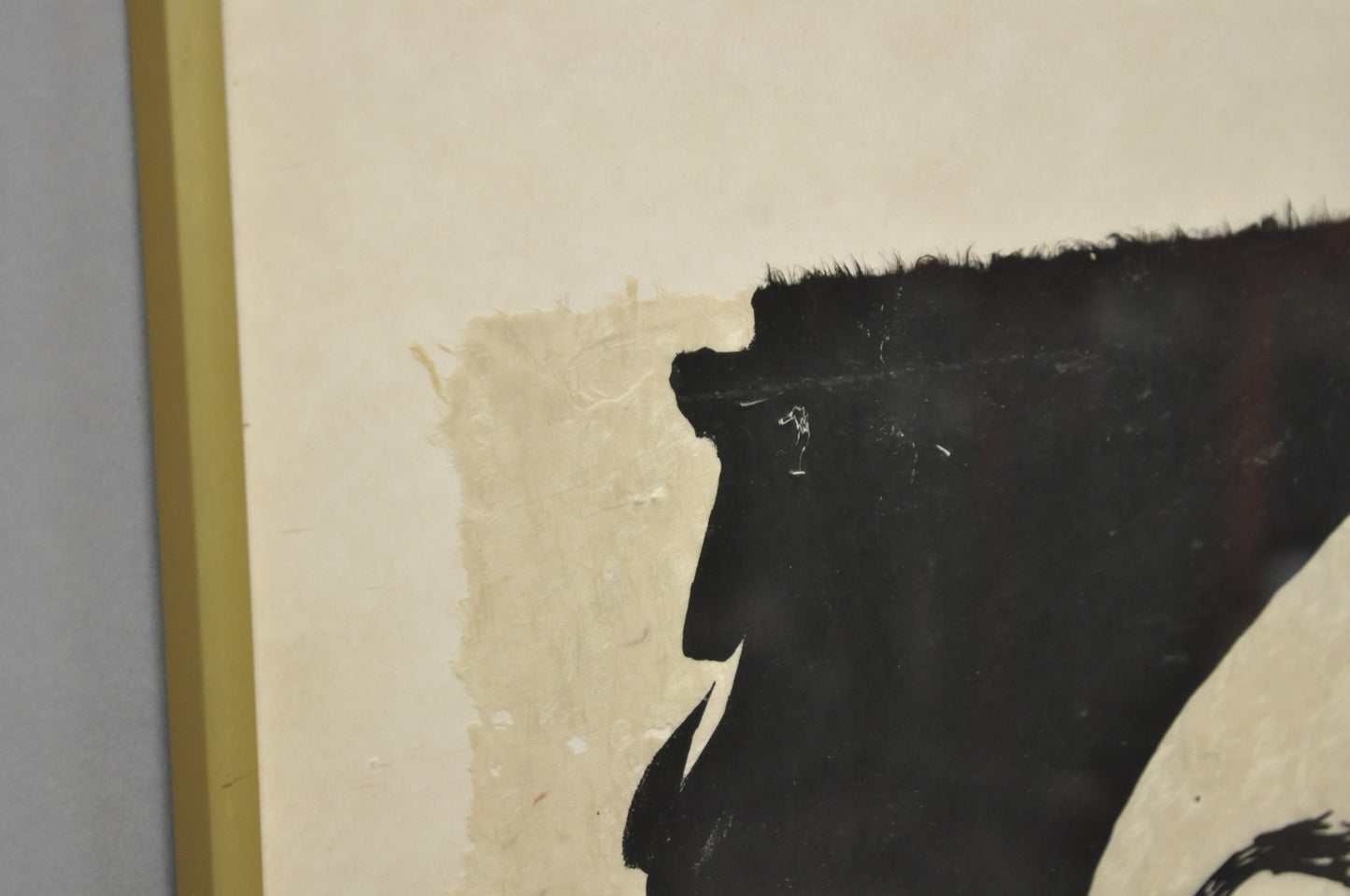Vintage Robert Kushner 1986 Signed Lithograph Print "Hiroko" for Brooklyn Museum