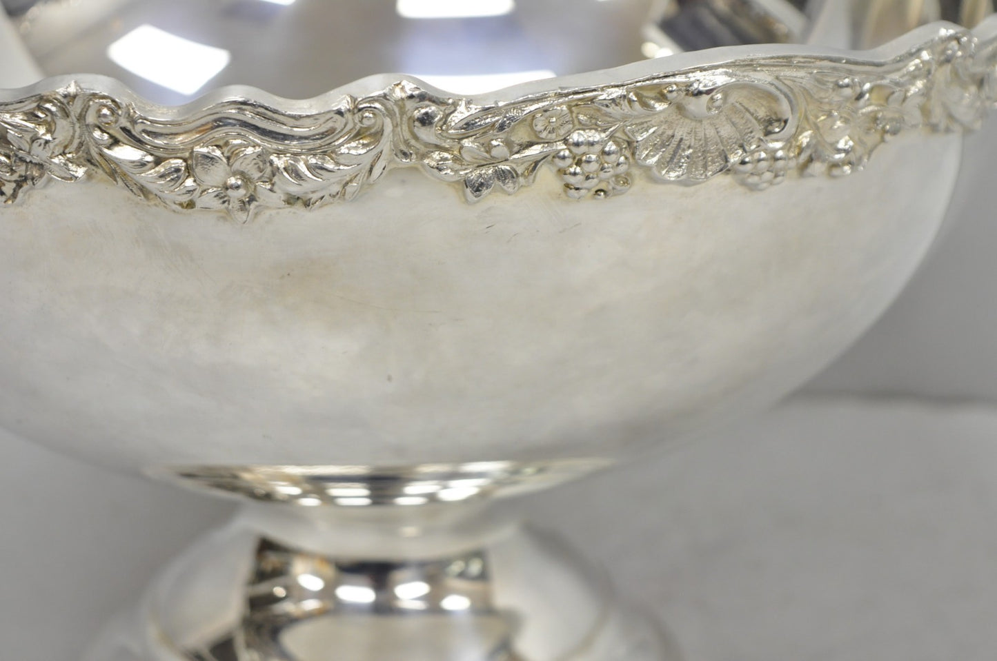 F.B. Rogers Victorian Silver Plated Bar Punch Bowl Ice Bucket Champagne Chiller
