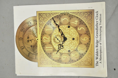 The Walden Ridge Ridgeway Grandfather Clock Oak Tall Case
