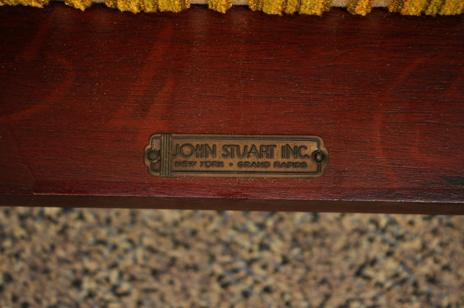 John Stuart Chippendale Carved Mahogany Ball and Claw Dining Chairs - Set of 4