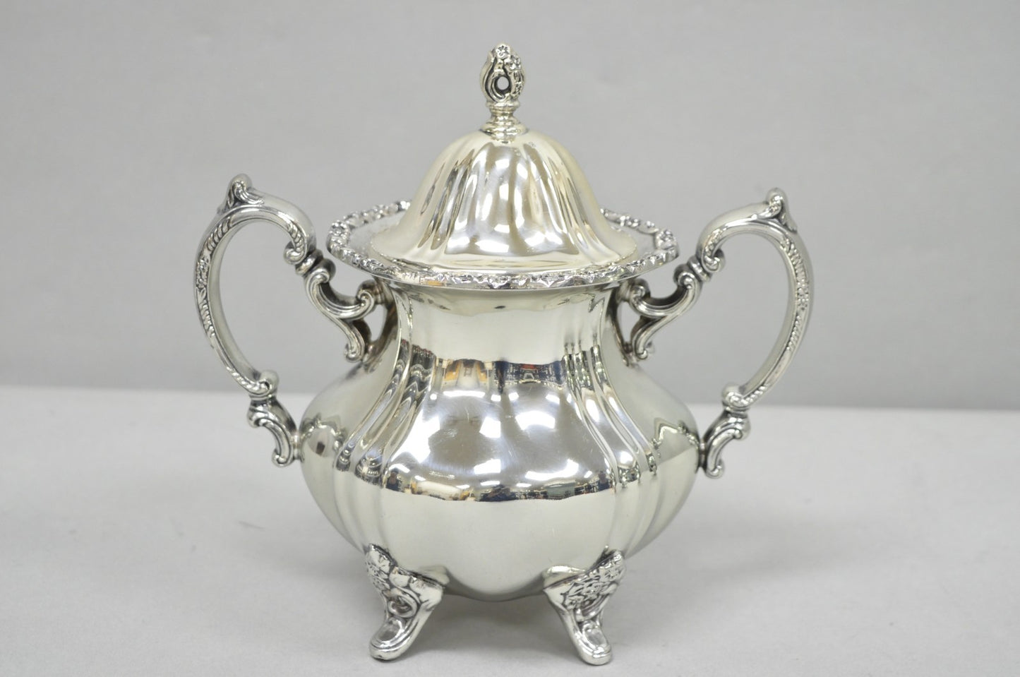 Vintage Towle Grand Duchess Victorian Silver Plated Tea Service Set - 4 Pcs