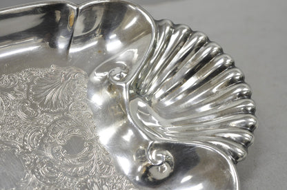 Vintage FB Rogers English Regency Style Silver Plated Candy Trinket Dish