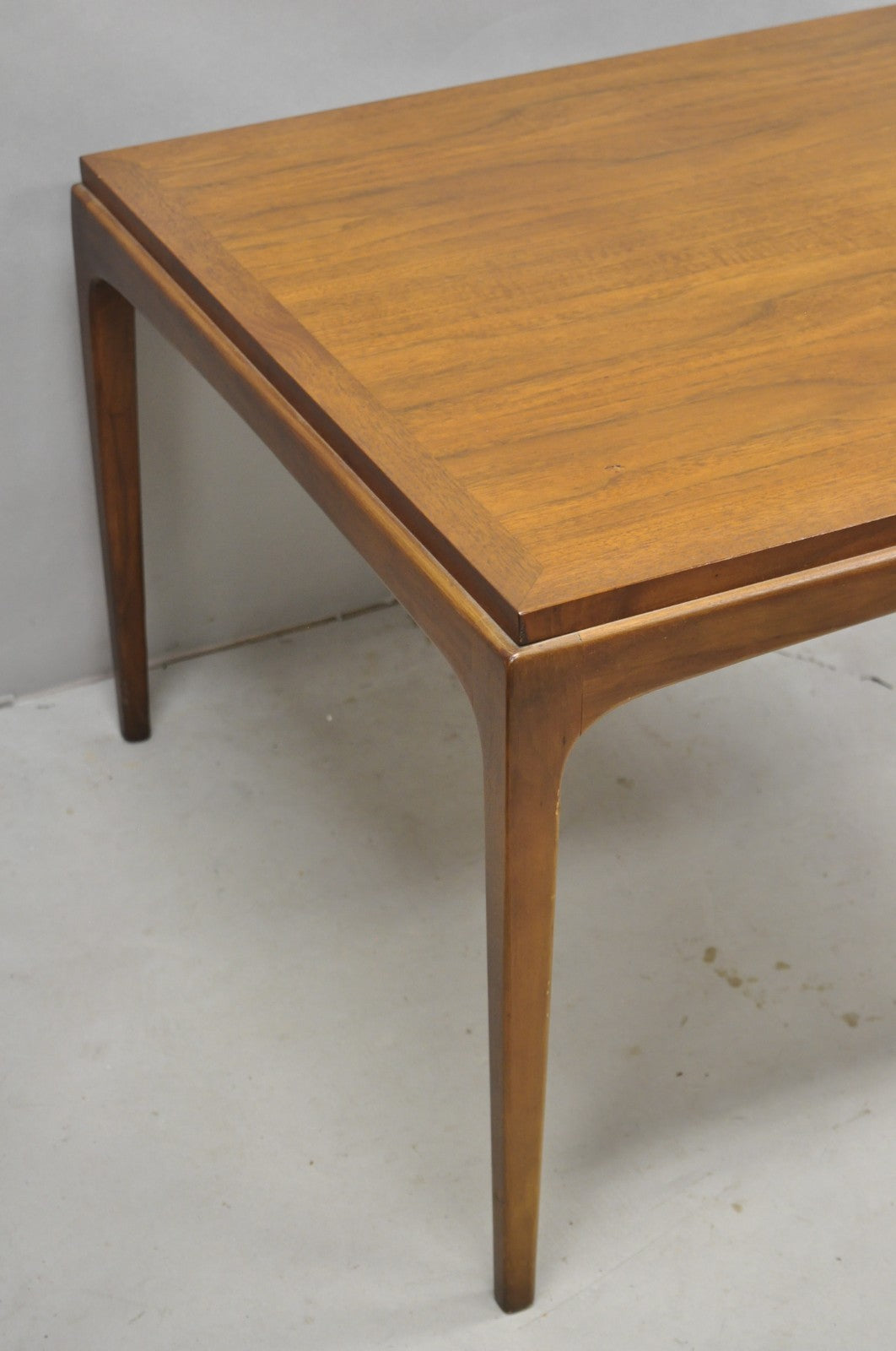 Vintage Lane Altavista Walnut "Rhythm" Mid Century Modern Square Coffee Table