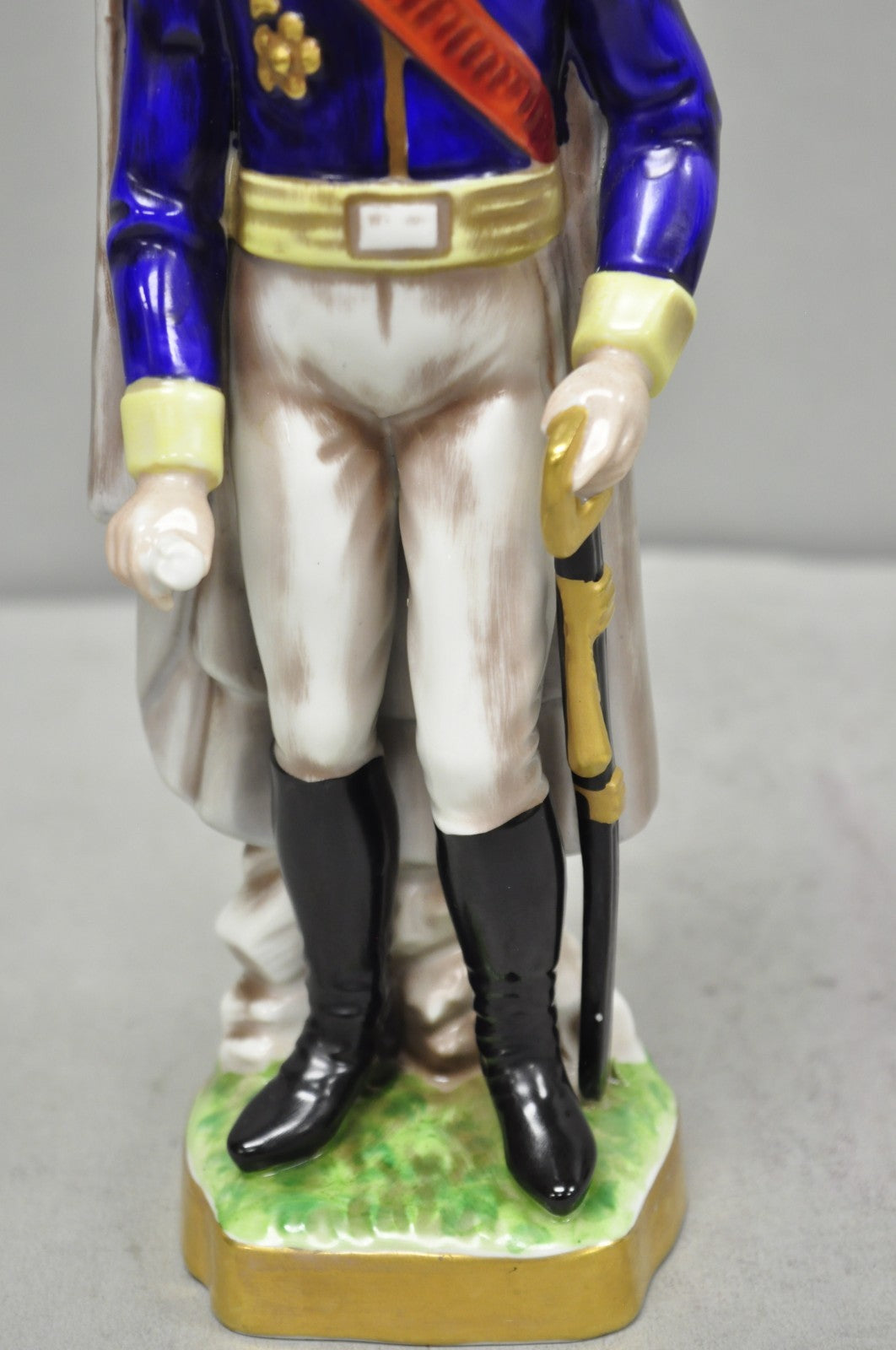 Vintage Capodimonte Italian Porcelain Napoleonic General Figurine Statue 7282- A