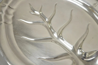 Reed & Barton Chesterfield Silver Plated Meat Cutlery Serving Platter Tray
