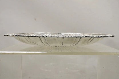 Antique "Barefoot Mailman Rally 1962" Award Silver Plated Serving Platter Tray