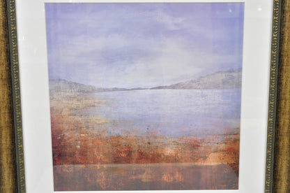 Contemporary Art Quiet Lake VIII by Suzanne Etienne Decorative Framed Print