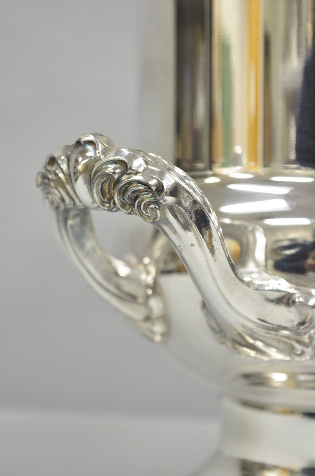 Vintage Leonard Victorian Silver Plated Trophy Cup Champagne Chiller Ice Bucket