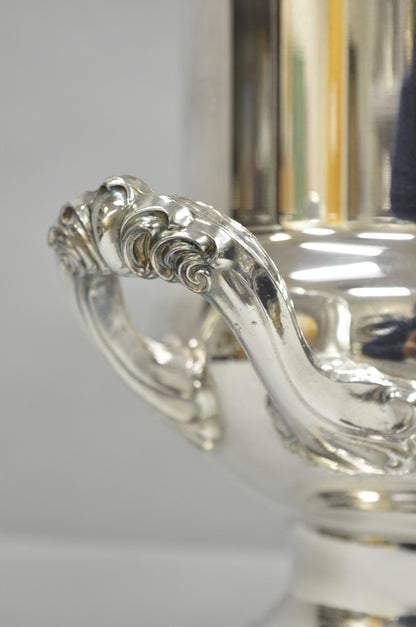 Vintage Leonard Victorian Silver Plated Trophy Cup Champagne Chiller Ice Bucket