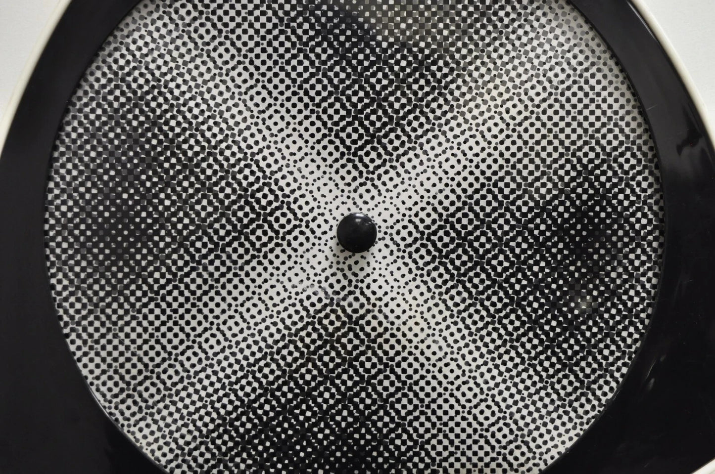 Vintage 1996 Rabbit Tanaka Lumaseries CyberSpace White Kinetic Wall Art