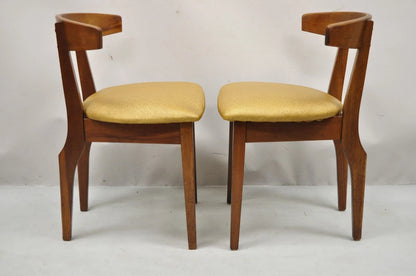 Vintage John Van Koert Drexel "Counterpoint" Cherry Dining Side Chair - a Pair