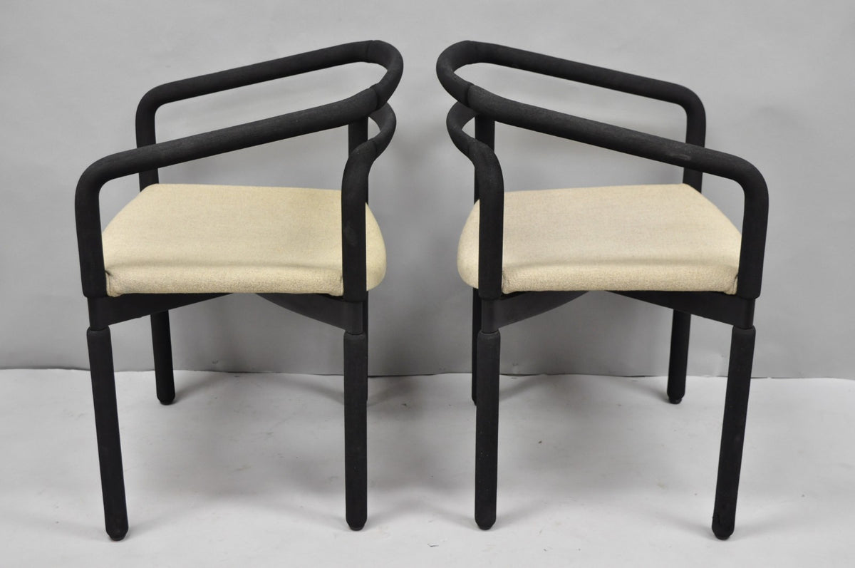 Postmodern "Rubber Chairs" by Brian Kane for Metropolitan Furniture - a Pair