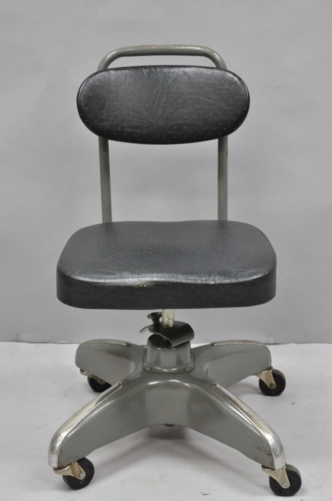 Vintage Hamilton Cosco Propeller Base Tanker Style Adjustable Office Desk Chair