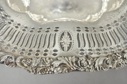 Webster Wilcox 3236C International Silver Plated Scalloped Centerpiece Bowl