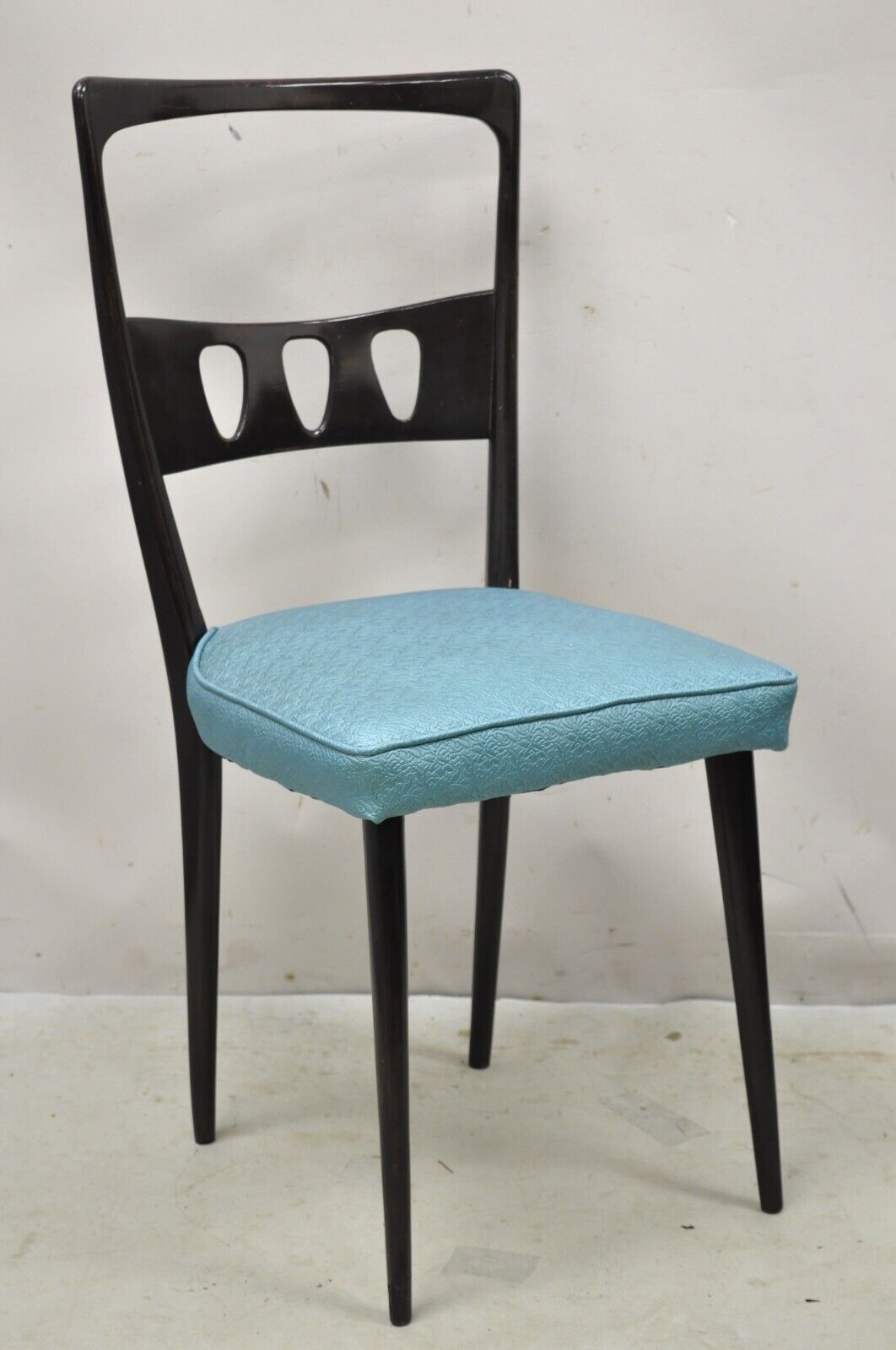 Vintage Italian Mid Century Modern Ico Parisi Style Dining Chairs - Set of 4