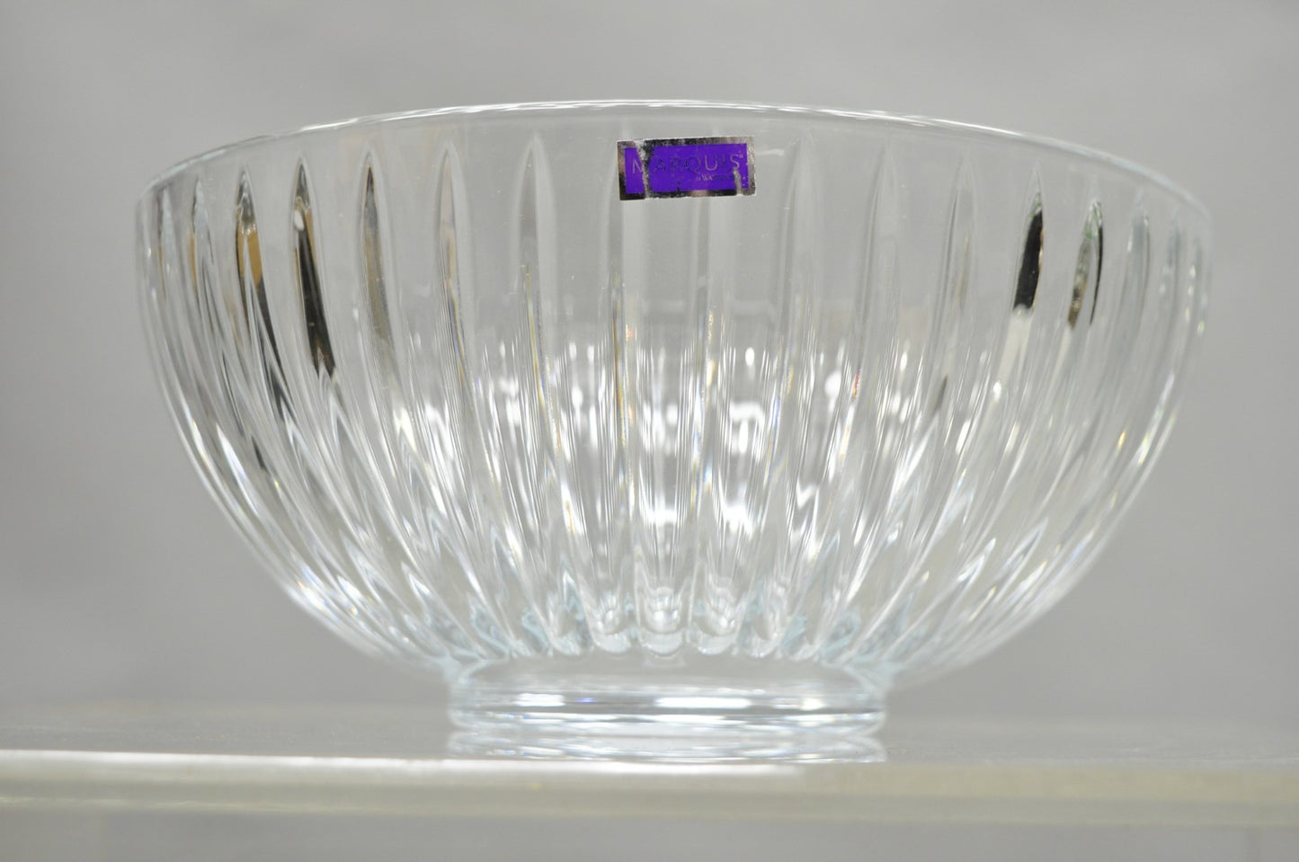 Marquis by Waterford Glass 10" Bezel Fruit Bowl Cut Crystal in Box