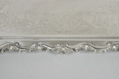 Bristol Silverplate by Poole 132 Silver Plated Narrow Serving Platter Dish Tray