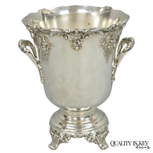 Vintage Reed & Barton King Francis Silver Plated Champagne Chiller Ice Bucket