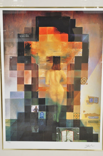 Lincoln in Dalivision Lincoln Vision Salvador Dali Giclee Print Limited 134/300