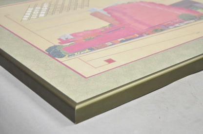 Frank Lloyd Wright Guggenheim Museum Sketch 1991 Denver Art Museum Poster Print