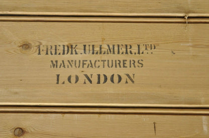 Fred K. Ullmer London Double 32 Drawer Map Makers Flat File Printers Cabinet