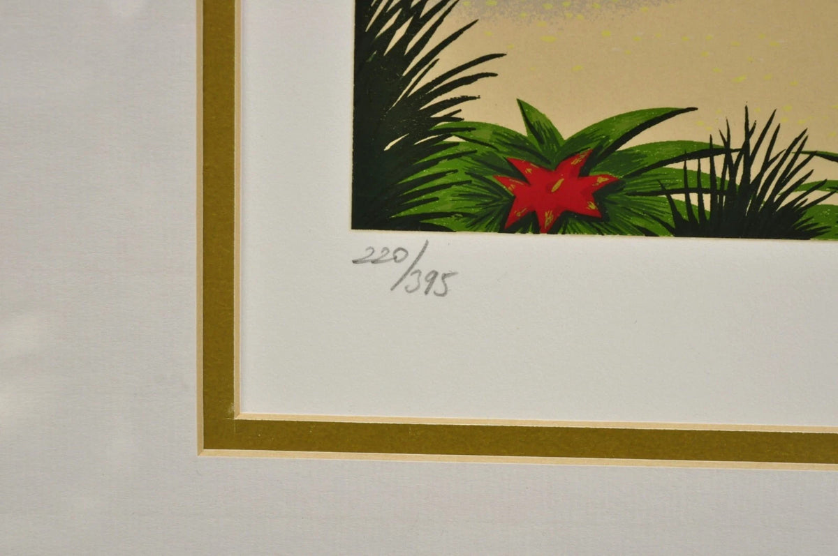 Limited Ed. Signed Fanch (Francois Ledan) Lithograph Atelier de Cezanne Artwork