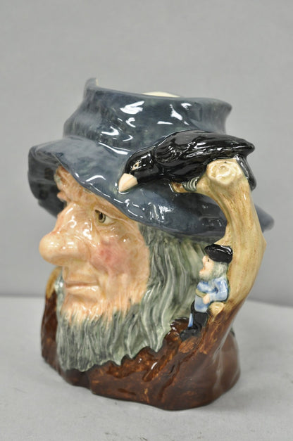 Vintage 1954 Royal Doulton Rip Van Winkle D6438 Porcelain Toby Character Jug Mug