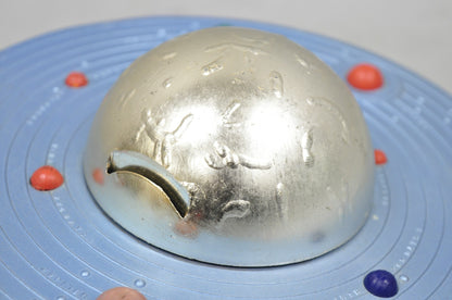 Vintage Mid Century Modern Planet Coin Bank “Plan-IT Bank” Solar System Planet