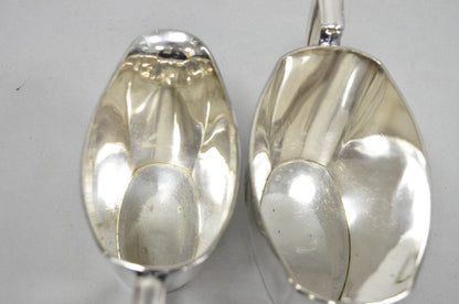 Antique Community Silver Plated Art Deco Birds of Paradise Tea Service Set 3 Pcs