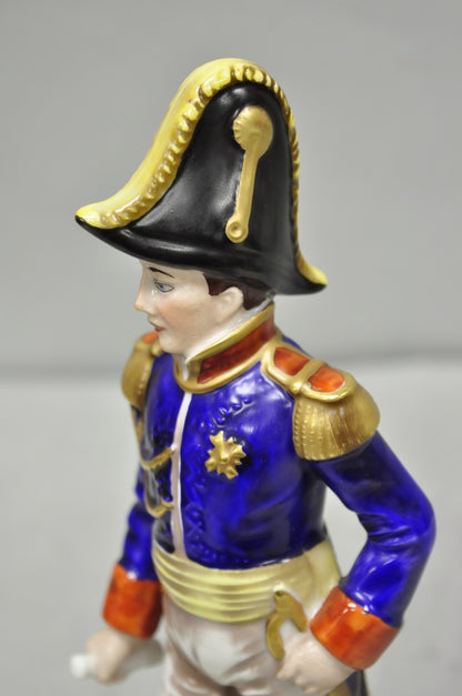 Vintage Capodimonte Italian Porcelain Napoleonic General Figurine Statue 7282- B