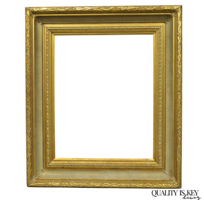 Vintage Large 42x36 French Louis XV Style Gold Gilt Wall Art Picture Frame