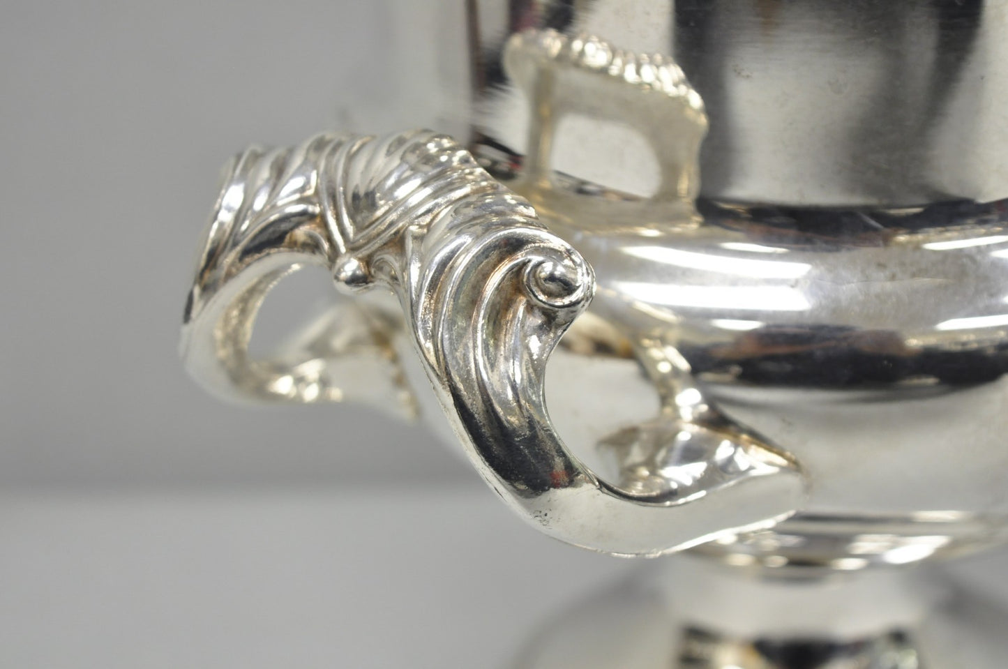 Vintage English Regency Style Silver Plated Champagne Chiller Bar Ice Bucket