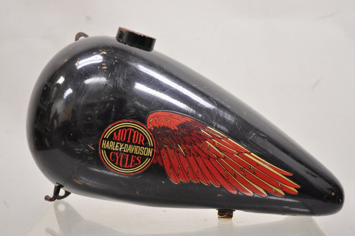 Vintage 1980s Harley Davidson Motorcycle Electra-Glide Shovelhead Fuel Gas Tank