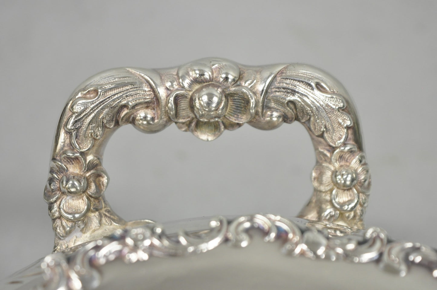 Antique Victorian Silver Plated Lidded Soup Tureen by Riverton Silver Co.
