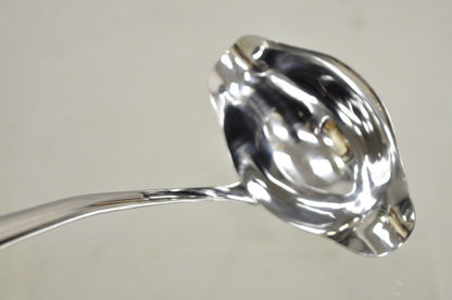 Antique Victorian Style Silver Plated Gold Repousse Ladle Serving Spoon