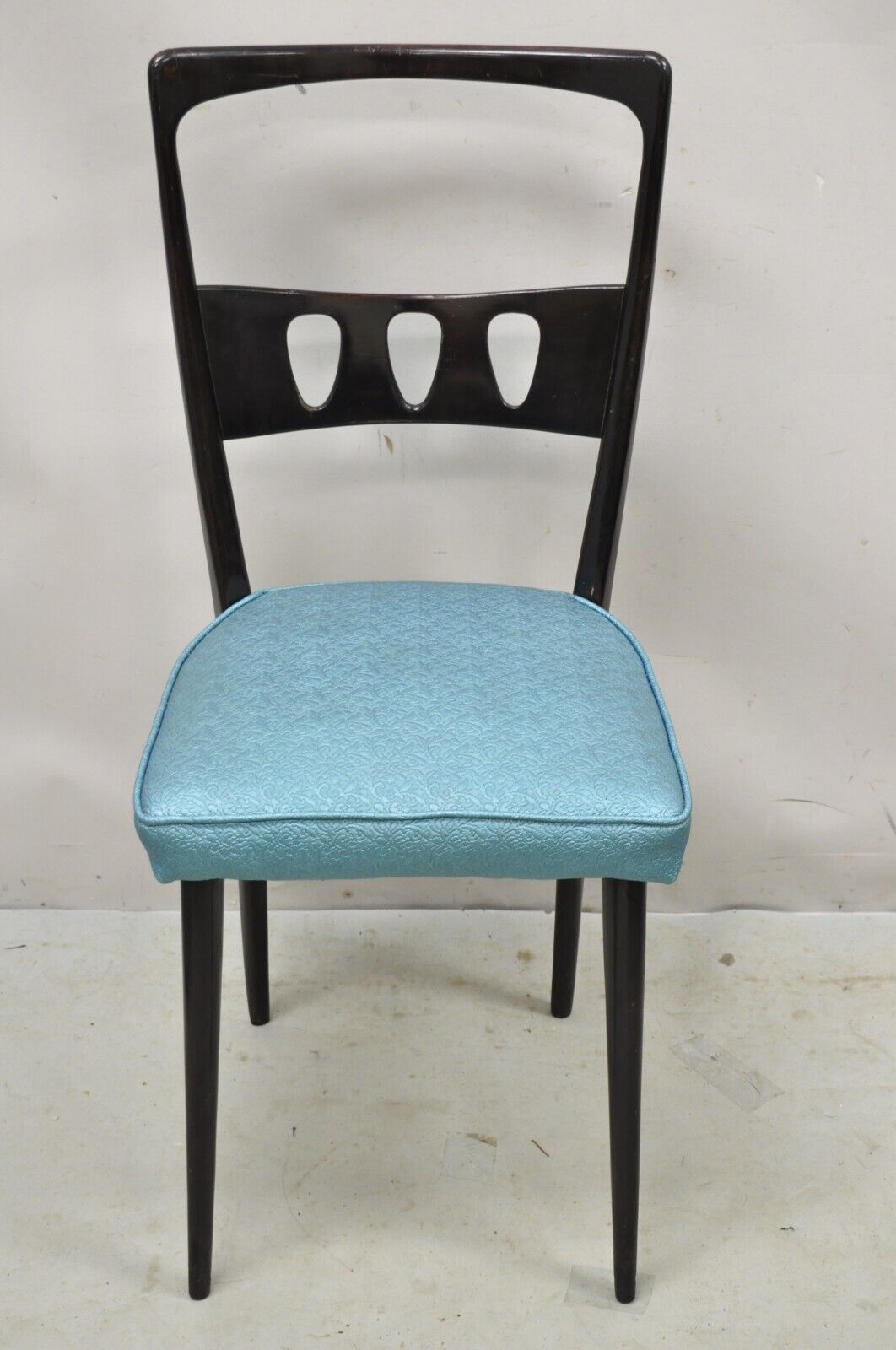 Vintage Italian Mid Century Modern Ico Parisi Style Dining Chairs - Set of 4
