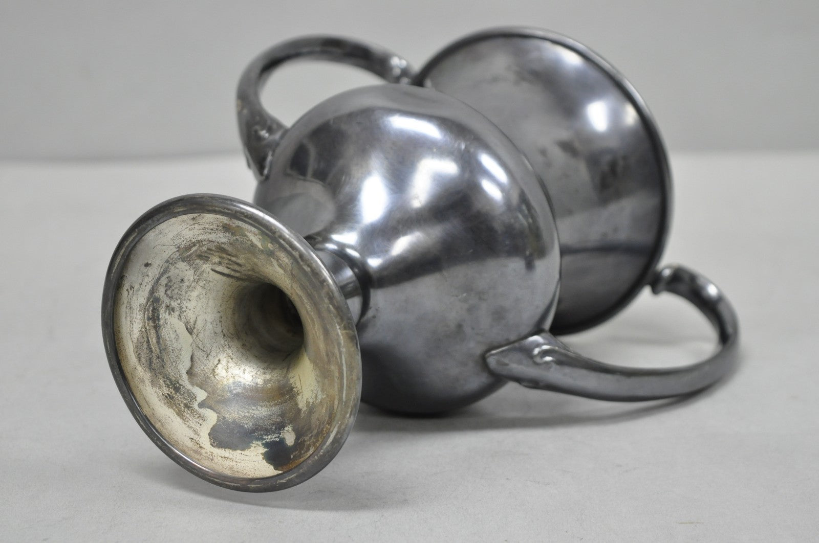 Antique Victorian Silver Plated Trophy Loving Cup Award "Westerly Band, 1912"