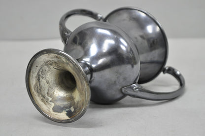 Antique Victorian Silver Plated Trophy Loving Cup Award "Westerly Band, 1912"